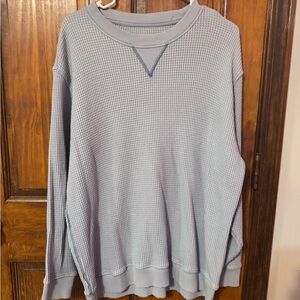 Aerie Women’s Light Blue Crewneck Sweater